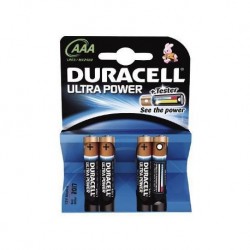 4 piles Duracell LR03 AAA/MX2400 Ultra Power